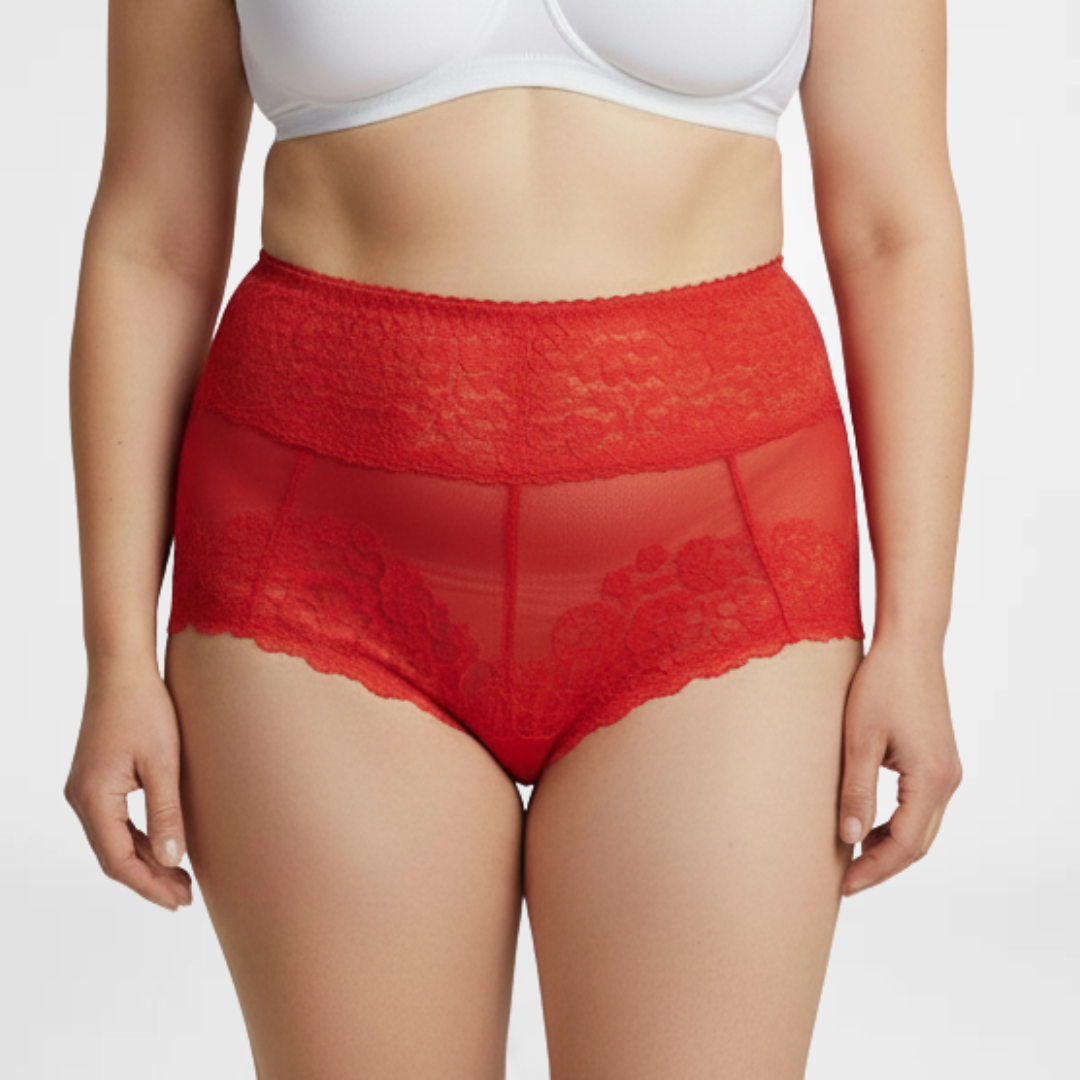 SlipEase™ | High-Waist sexy Spitzenunterwäsche | 5+5 GRATIS
