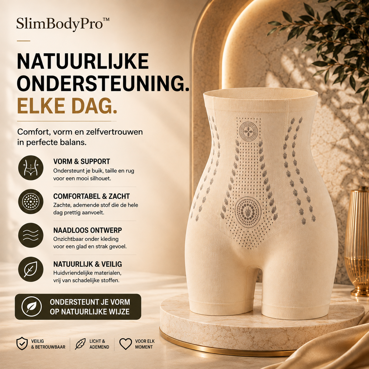 SlimBodyPro™ | Korrigierende Schlankheitsunterwäsche | 1+1 GRATIS