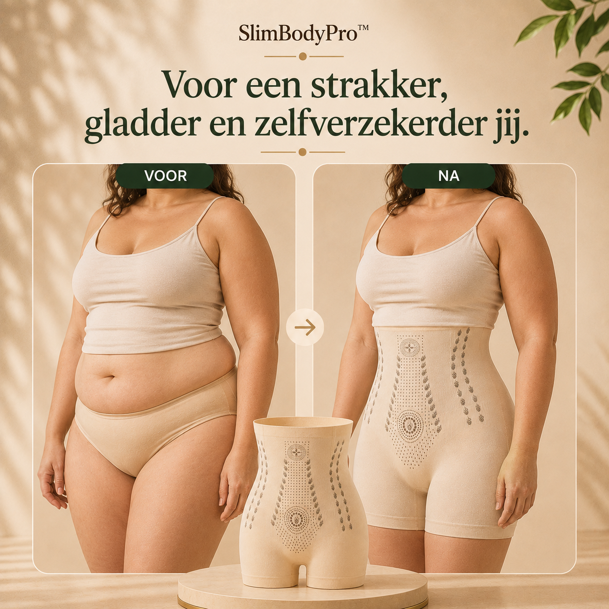 SlimBodyPro™ | Korrigierende Schlankheitsunterwäsche | 1+1 GRATIS