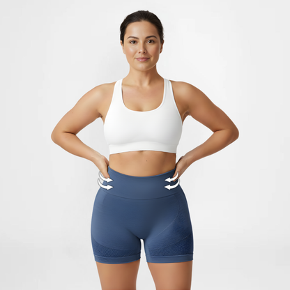 SportPro™ | Stylische High-Waist-Shorts | 1+1 GRATIS