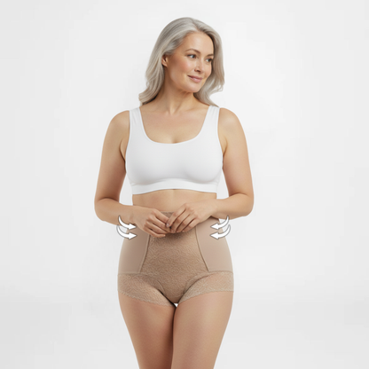 FloraPro™ | Shapewear mit hoher Taille - Blumenprint | 3+3 GRATIS