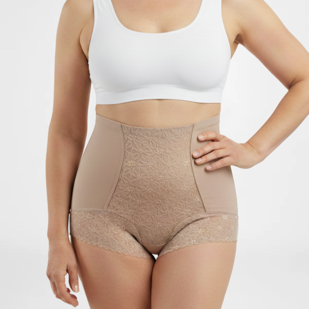 FloraPro™ | Shapewear mit hoher Taille - Blumenprint | 3+3 GRATIS
