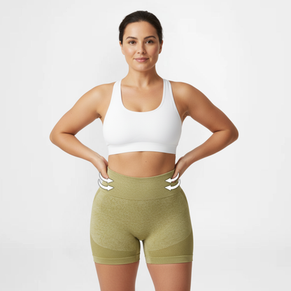 SportPro™ | Stylische High-Waist-Shorts | 1+1 GRATIS