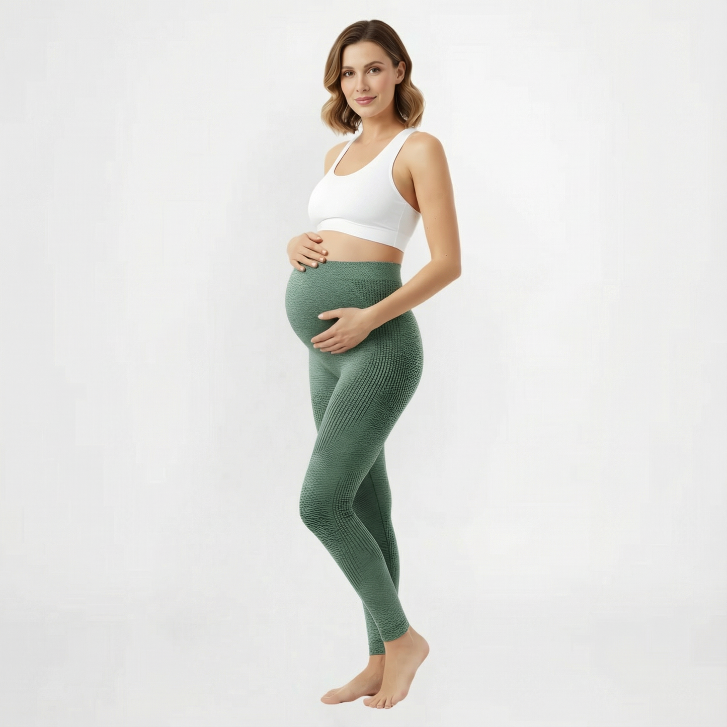 MamaShape™ | High-Waist Schwangerschaftsleggings | 1+1 GRATIS