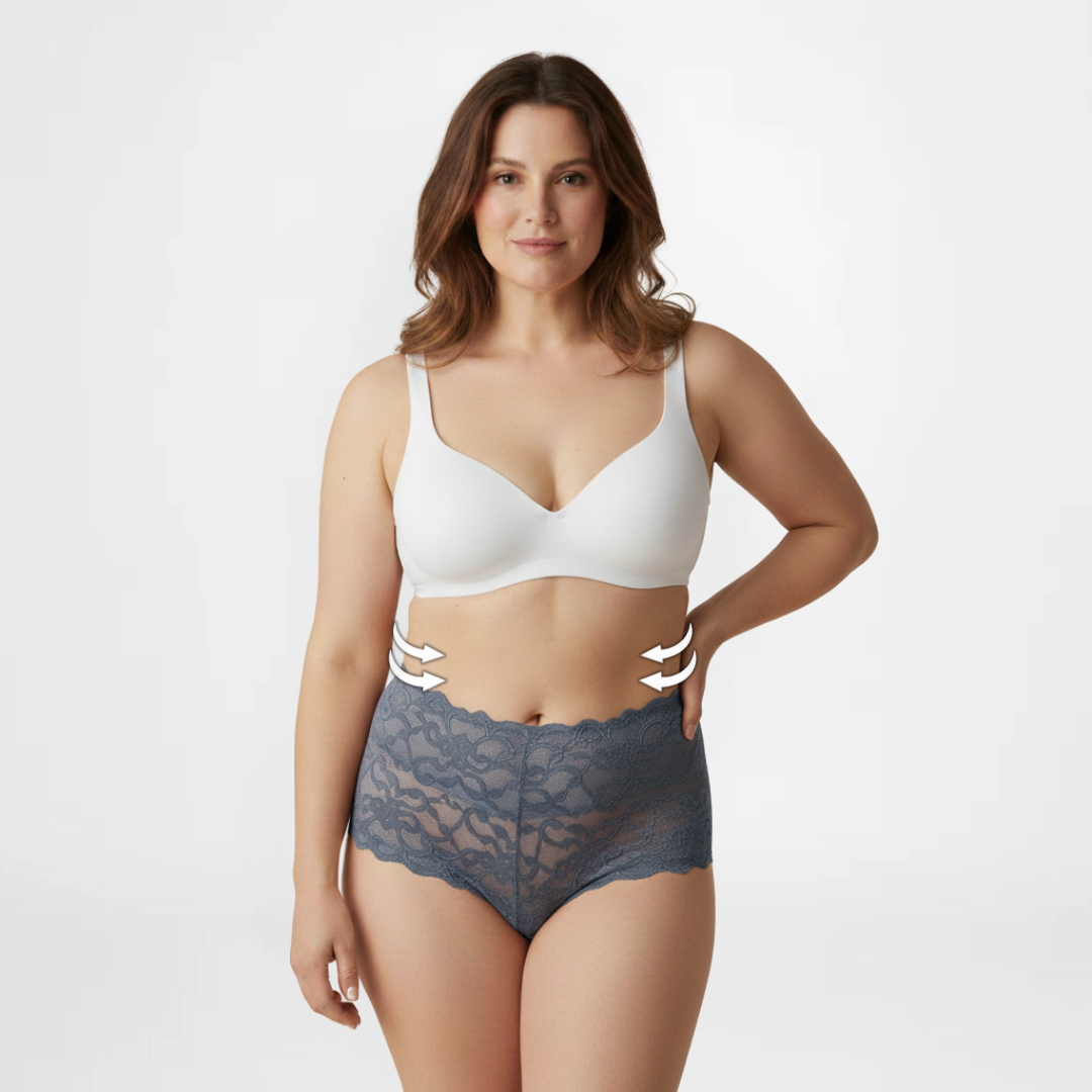 LaceSeduction™ | Elegante Höschen mit hoher Taille | 2+3 GRATIS
