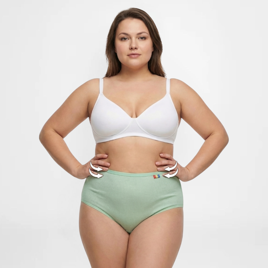 PlusEssence™ | Nahtlose Baumwollunterhosen | 4+4 GRATIS