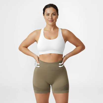 SportPro™ | Stylische High-Waist-Shorts | 1+1 GRATIS