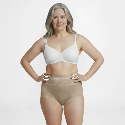 SlipEase™ | High-Waist sexy Spitzenunterwäsche | 5+5 GRATIS