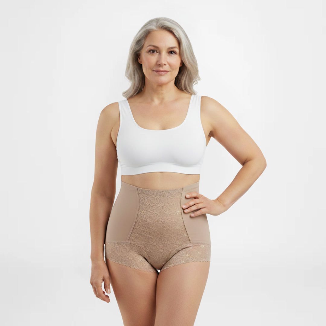 FloraPro™ | Shapewear mit hoher Taille - Blumenprint | 3+3 GRATIS