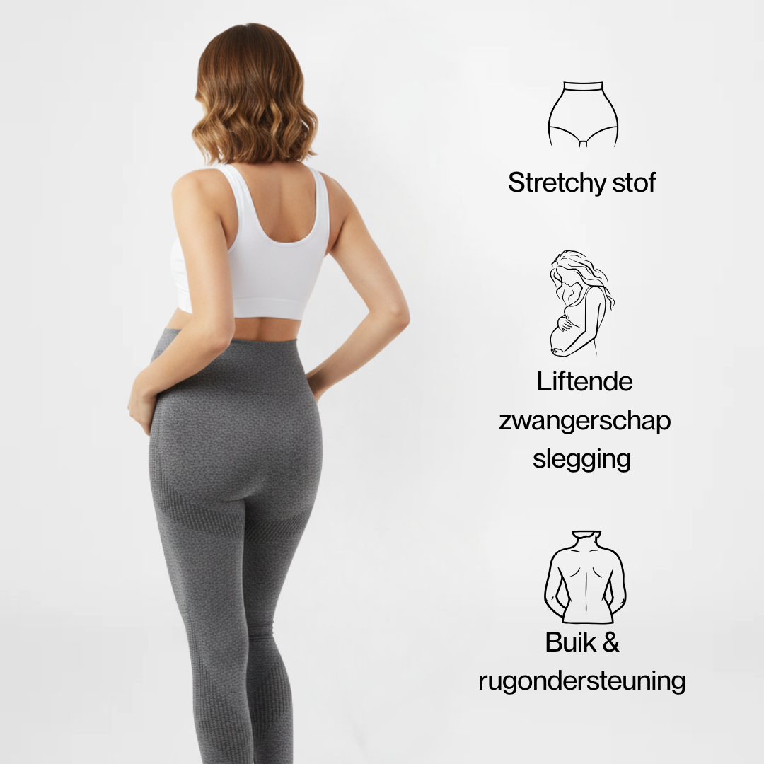 MamaShape™ | High-Waist Schwangerschaftsleggings | 1+1 GRATIS