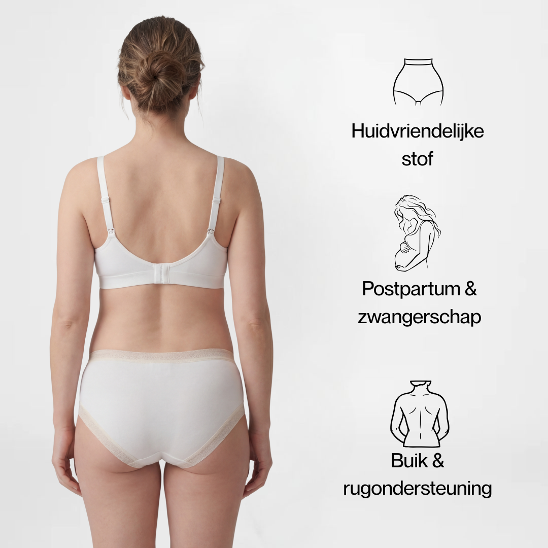 MamaFlex™ | Weiche V-förmige Schwangerschaftsunterwäsche | 2+3 GRATIS
