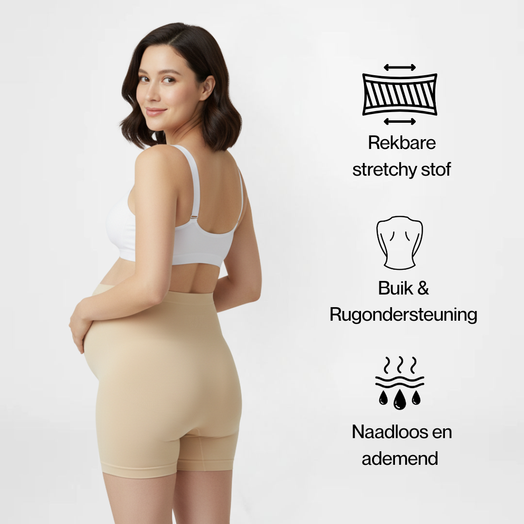 MommyFit™ | Nahtlose Schwangerschaftsshorts | 1+1 GRATIS
