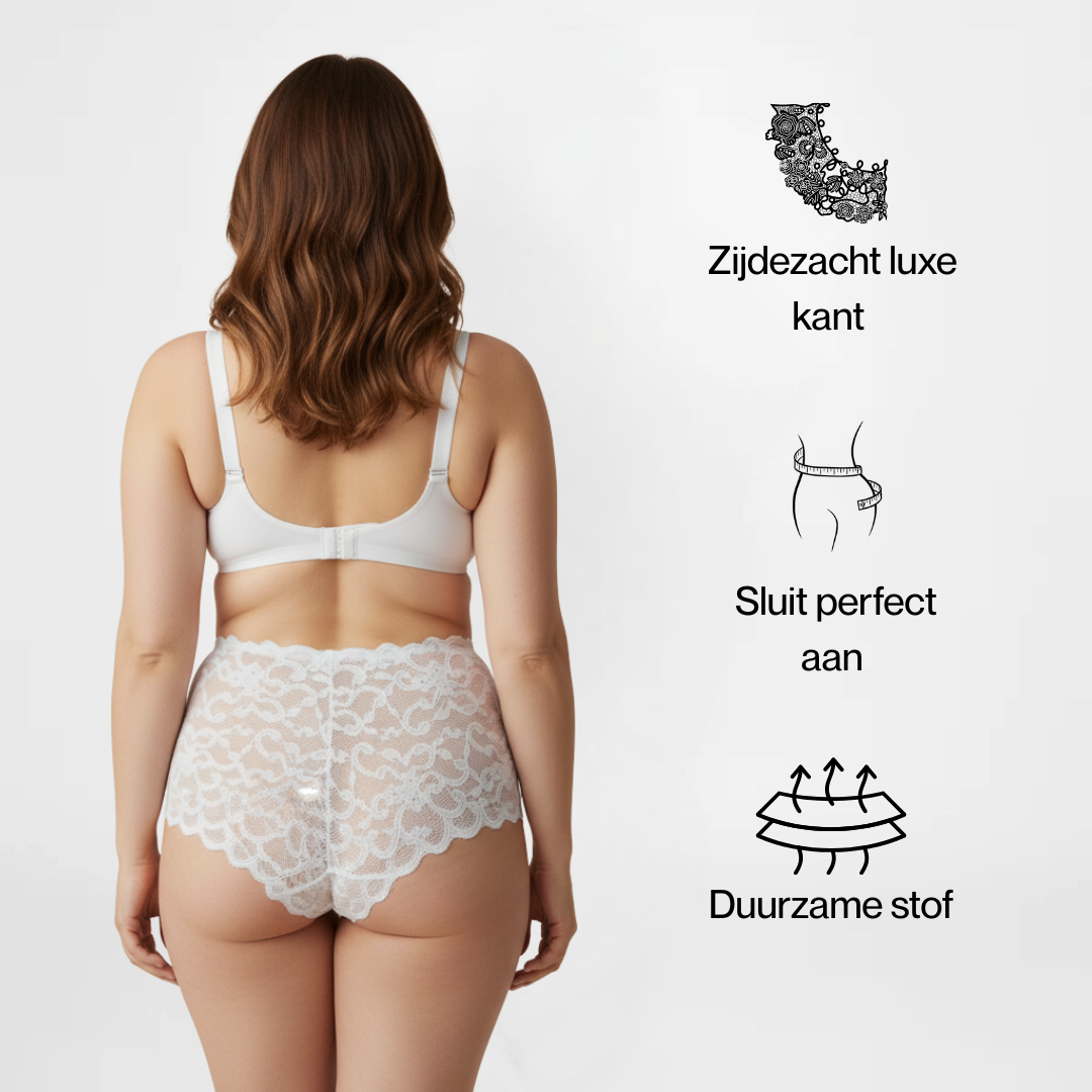 LaceSeduction™ | Elegante Höschen mit hoher Taille | 2+3 GRATIS
