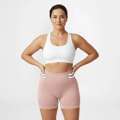SportPro™ | Stylische High-Waist-Shorts | 1+1 GRATIS