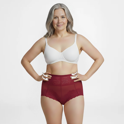 SlipEase™ | High-Waist sexy Spitzenunterwäsche | 5+5 GRATIS