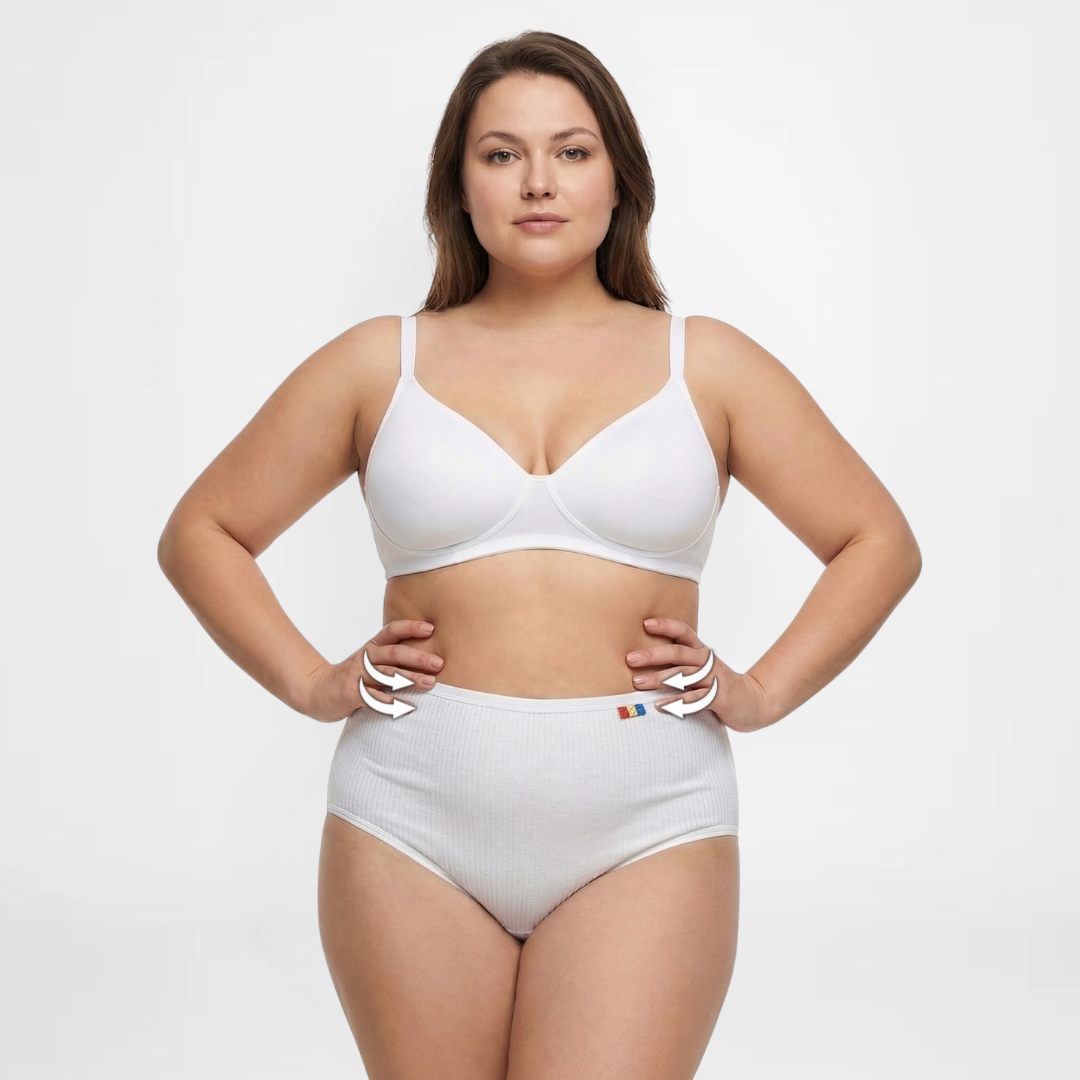 PlusEssence™ | Nahtlose Baumwollunterhosen | 4+4 GRATIS